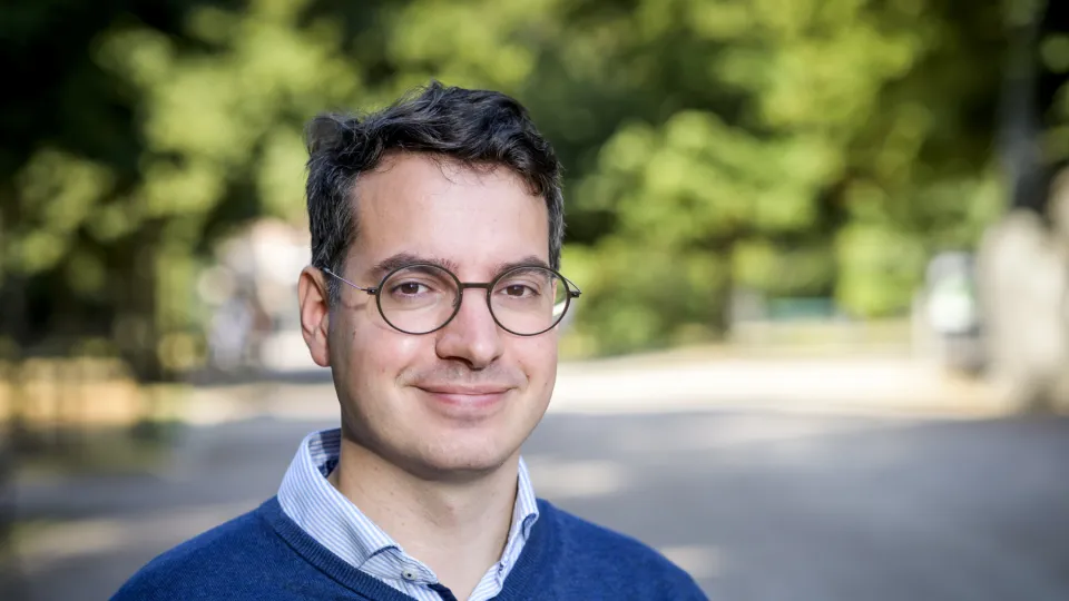 Portrait of Valentin Jeutner. Photo.