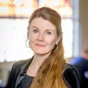 Portrait of Anna Wiberg. Photo.