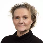 Portrait of Titti Mattsson. Photo.