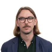 Portrait of Joel Nordström. Photo.
