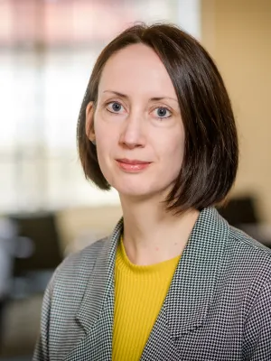 Portrait of Jenny Lindskog. Photo.