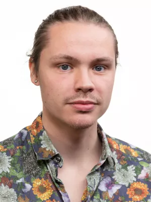 Portrait of Zakarias Lifmark. Photo.
